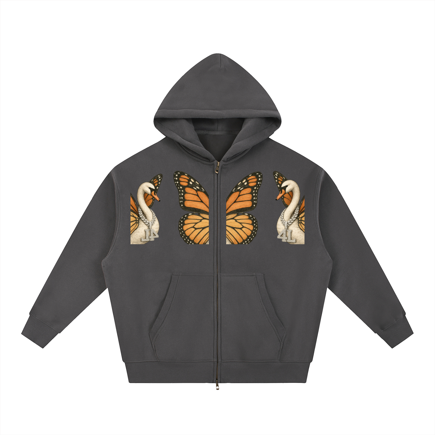 ButterSwan Oversized Fleece Boxy Hoodie