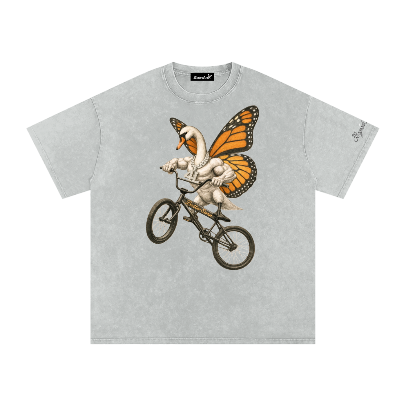 ButterSwan 'biker' Snow Washed T-Shirt