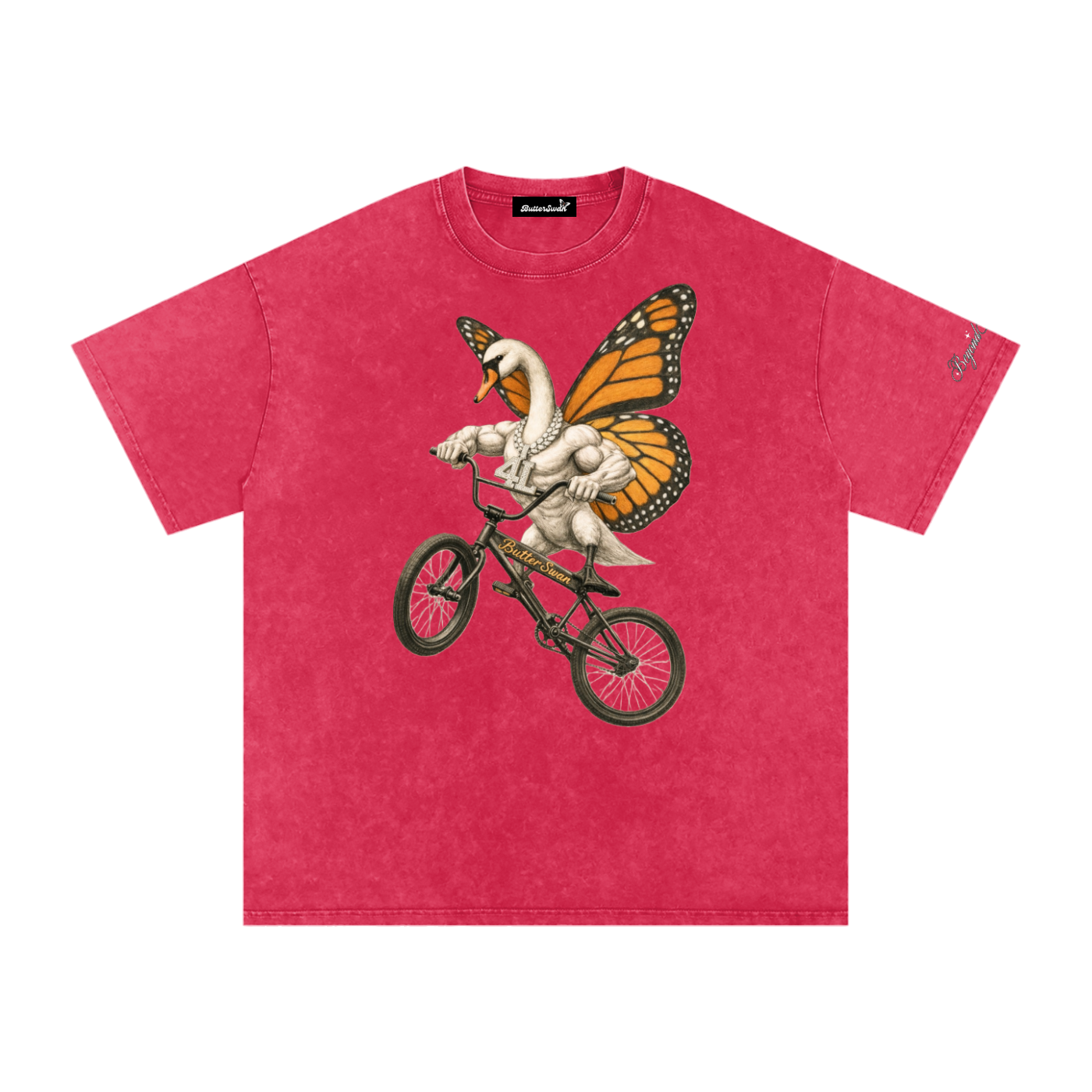 ButterSwan 'biker' Snow Washed T-Shirt