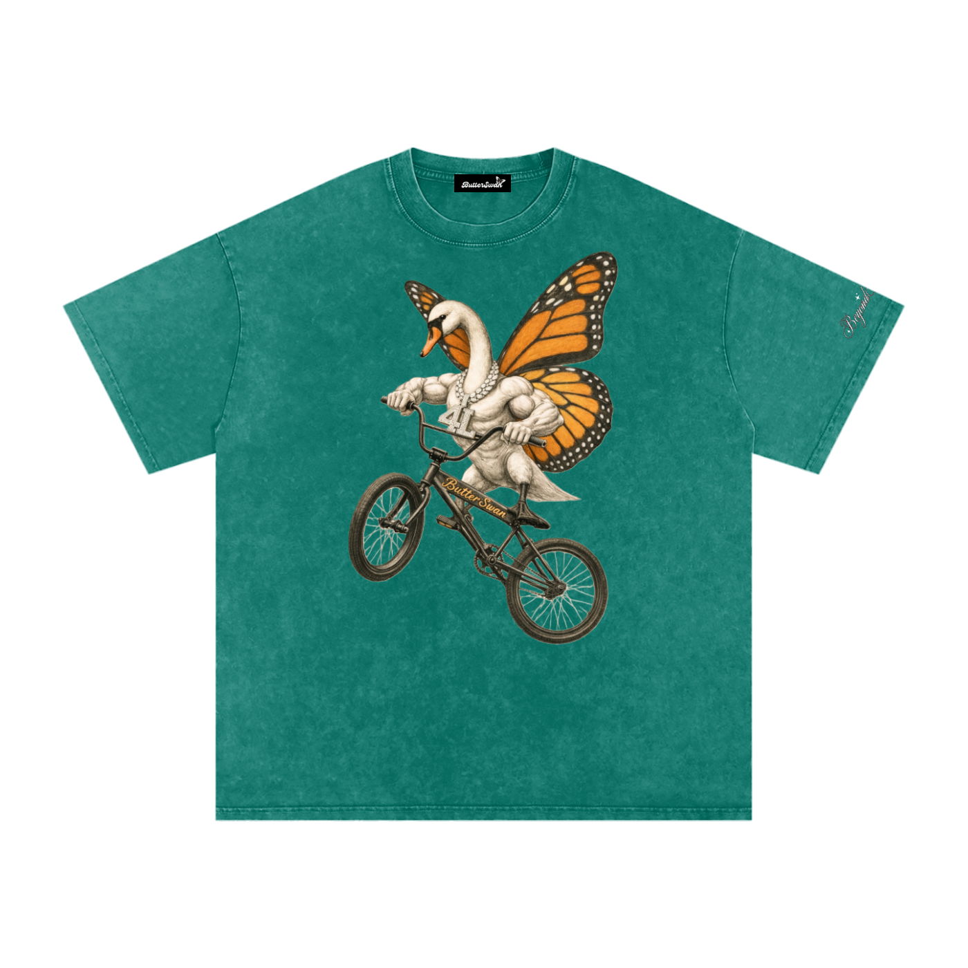 ButterSwan 'biker' Snow Washed T-Shirt