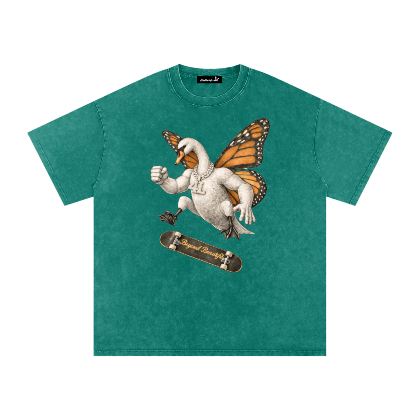 ButterSwan 'Skater' Cotton T-Shirt