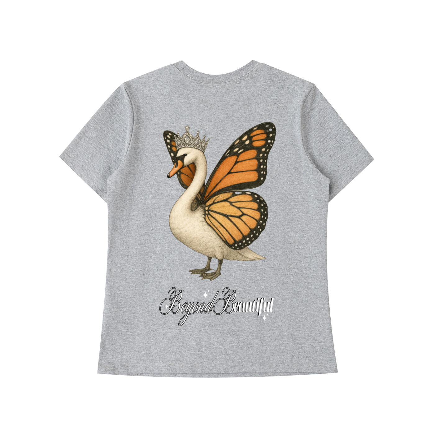 Butterswan beyond beautiful Queen T-Shirt