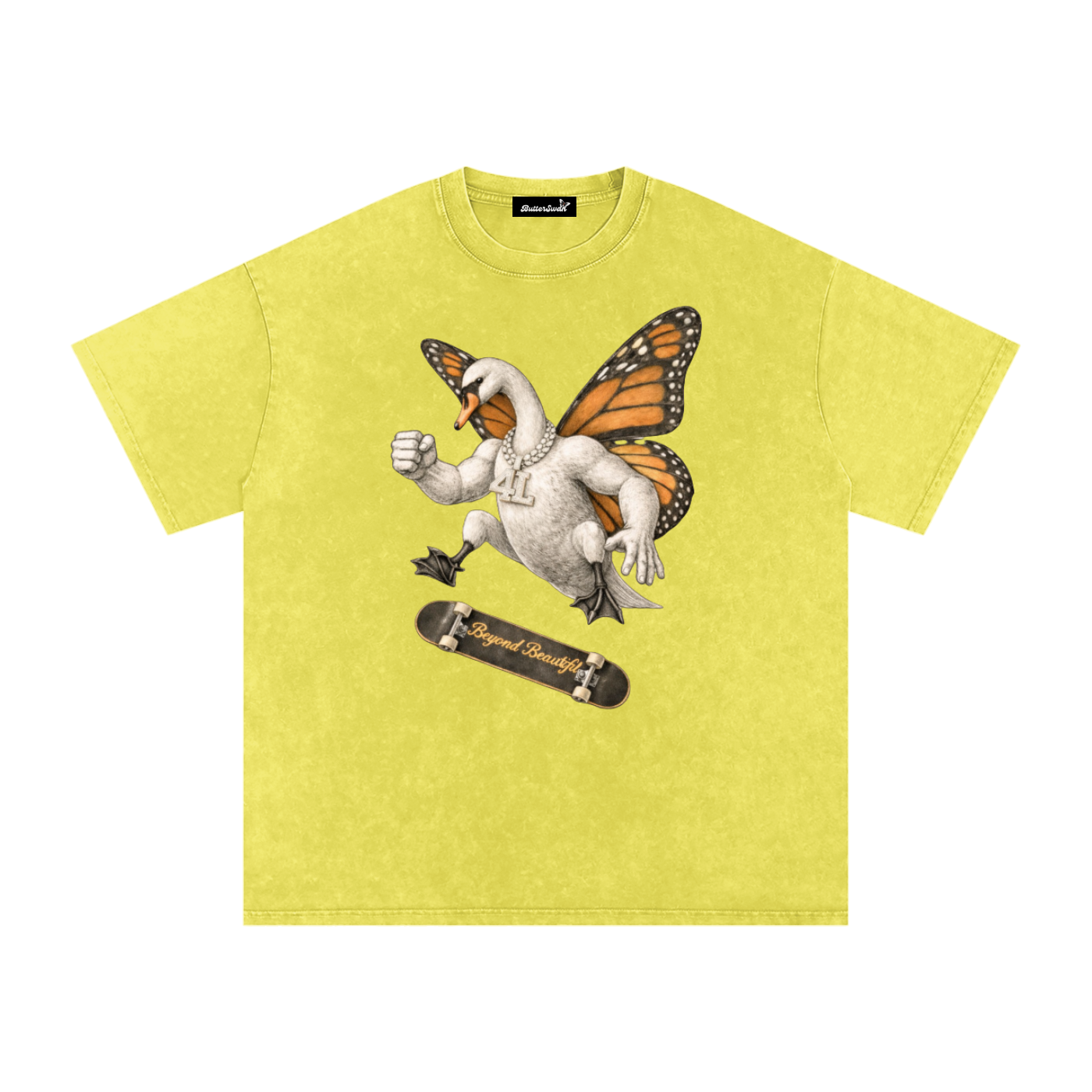 ButterSwan 'Skater' Cotton T-Shirt