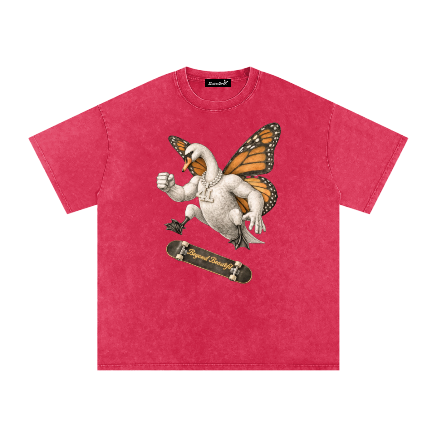 ButterSwan 'Skater' Cotton T-Shirt