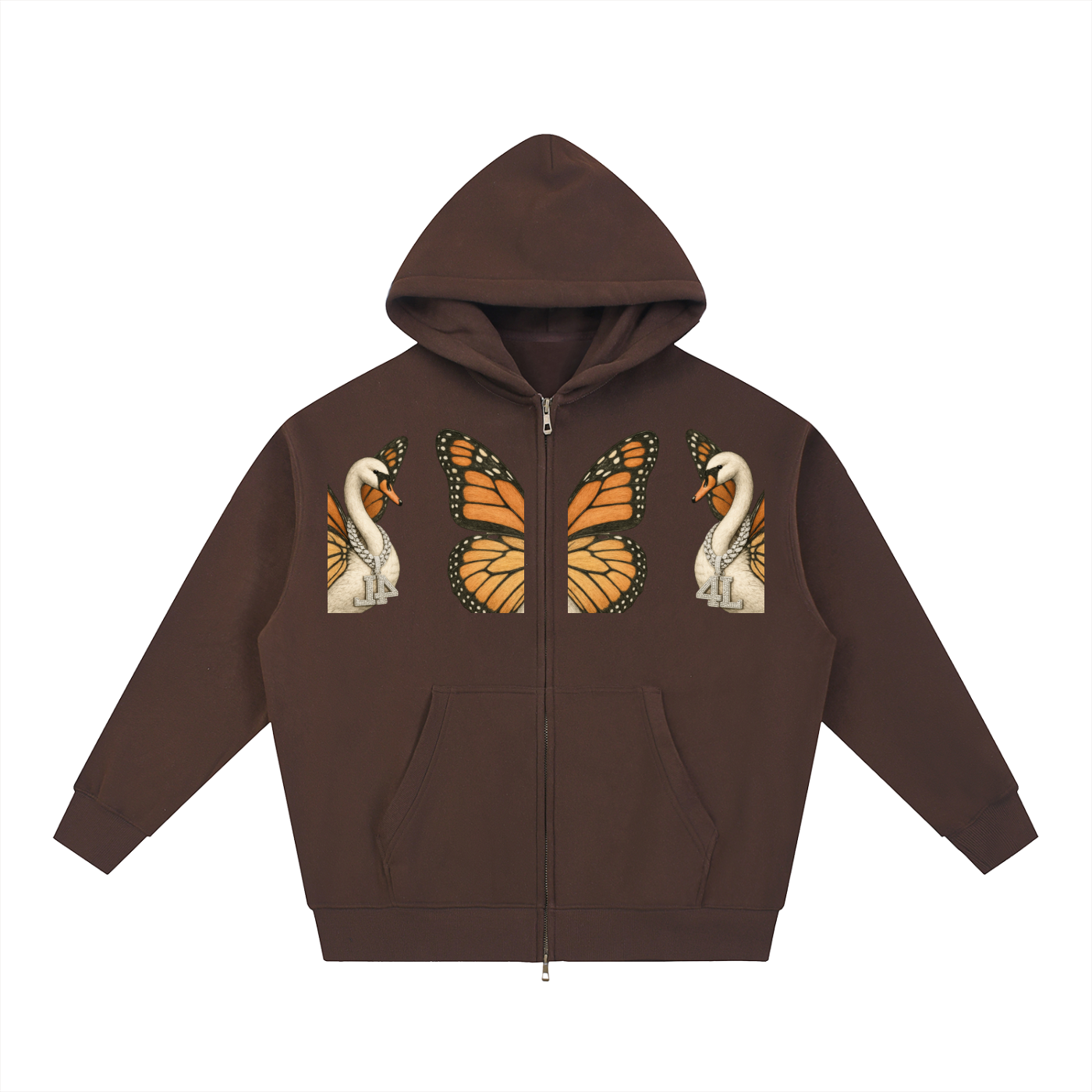 ButterSwan Oversized Fleece Boxy Hoodie