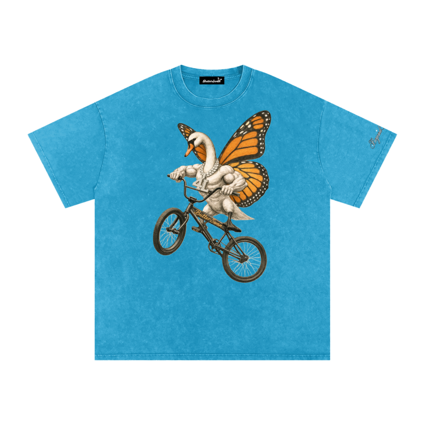 ButterSwan 'biker' Snow Washed T-Shirt