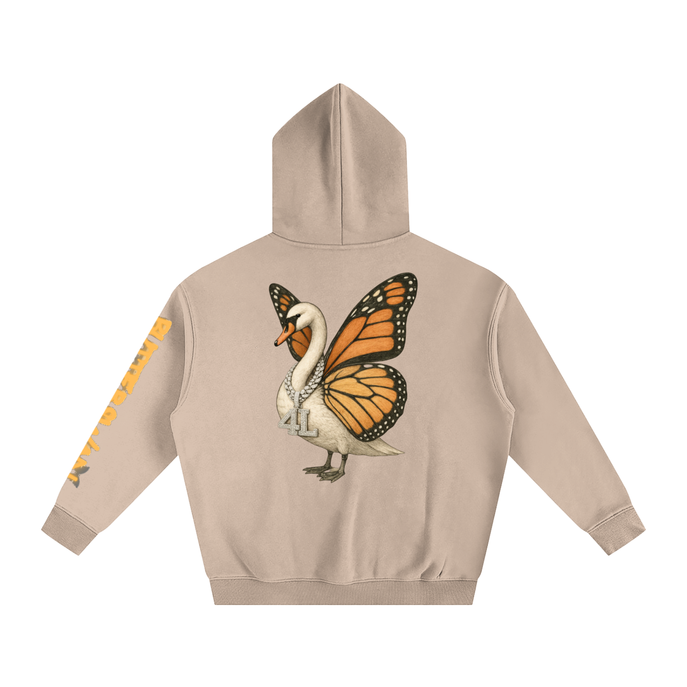 ButterSwan 'Iced Out' Oversize Fleeced Hoodie