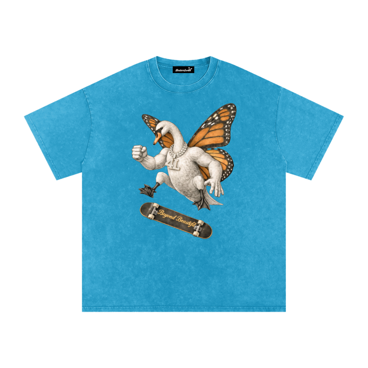 ButterSwan 'Skater' Cotton T-Shirt