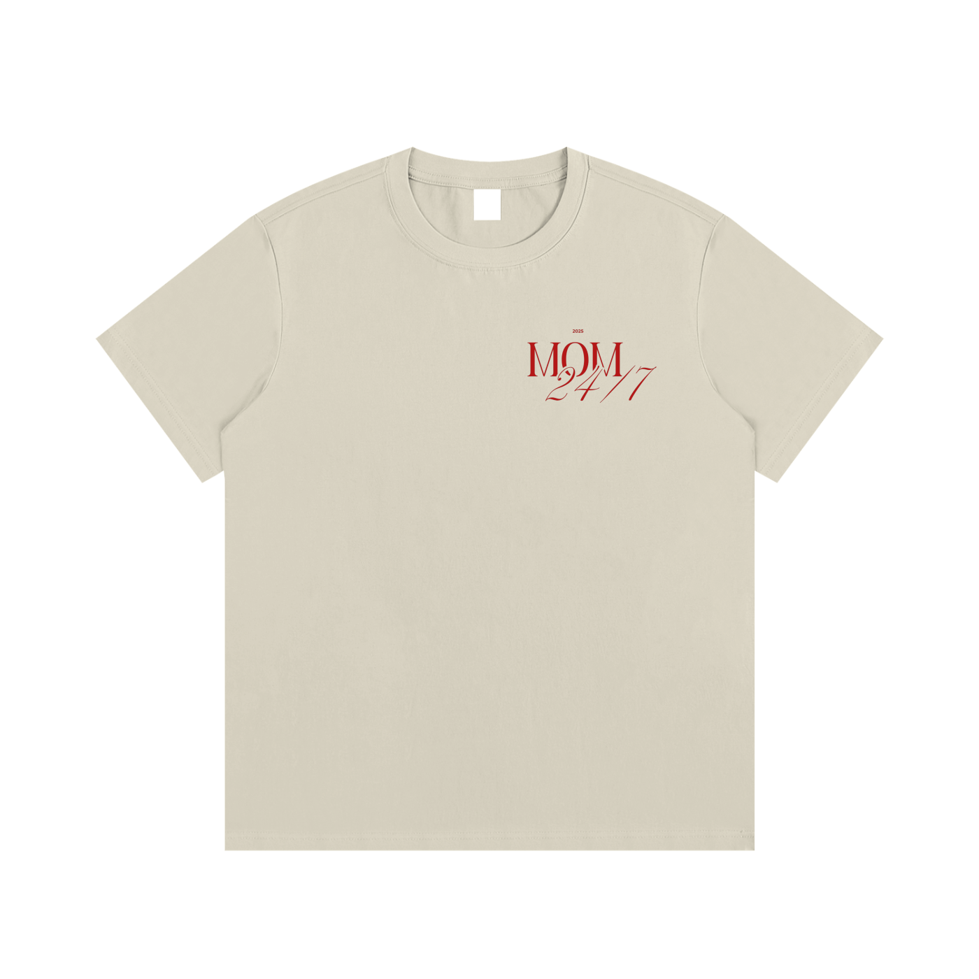 24/7 Mom T.G.Lion Cotton T-Shirt
