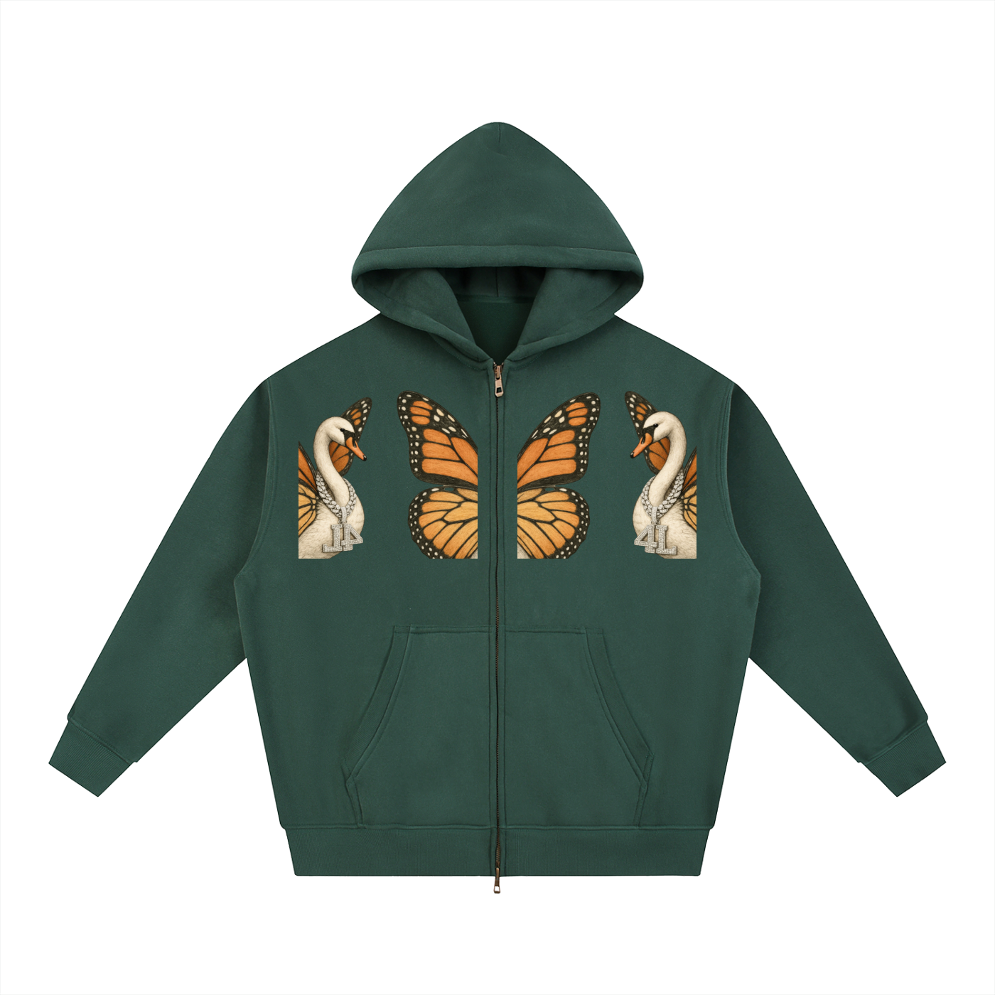 ButterSwan Oversized Fleece Boxy Hoodie