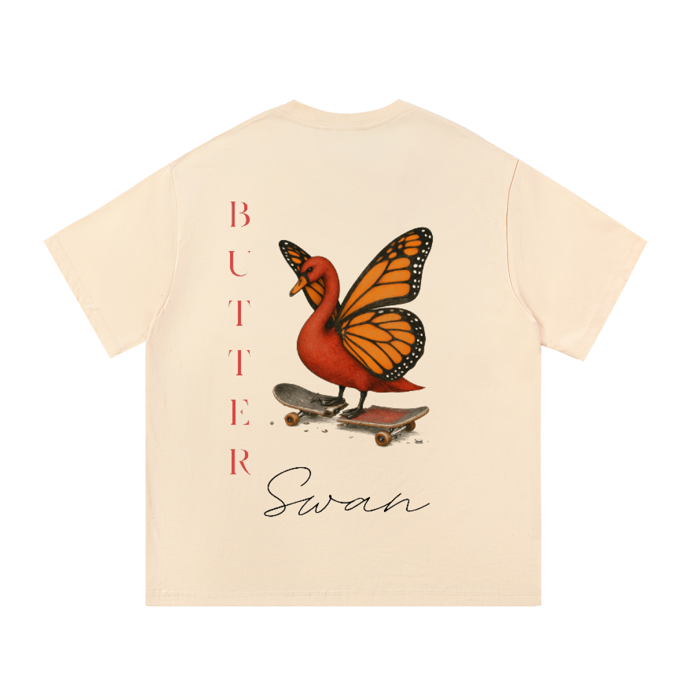 Butterswan Skate Essential Cotton T-Shirt