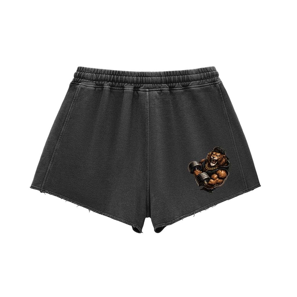 T.G.Lion Drawstring Shorts