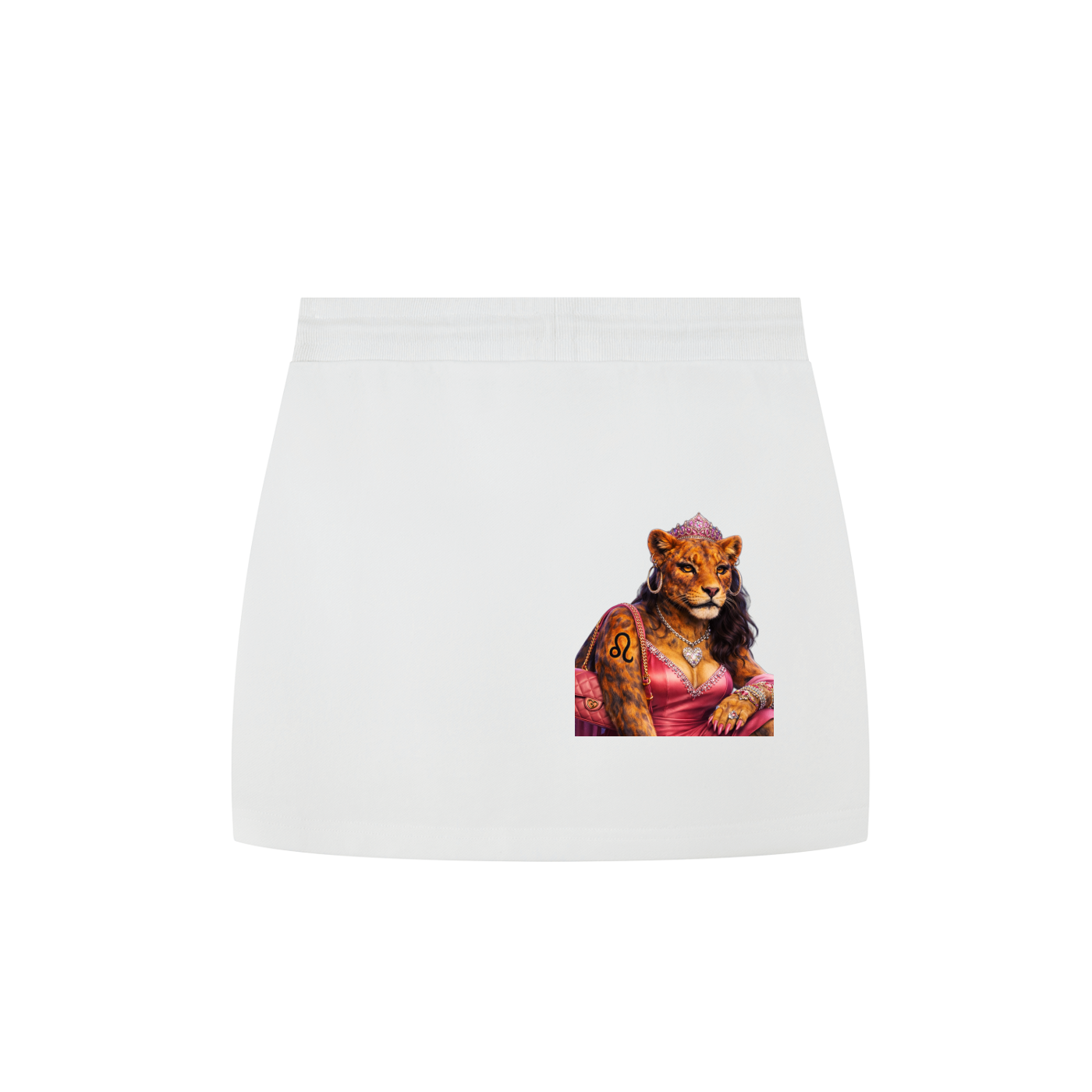 T.G.Lion Drawstring Skirt