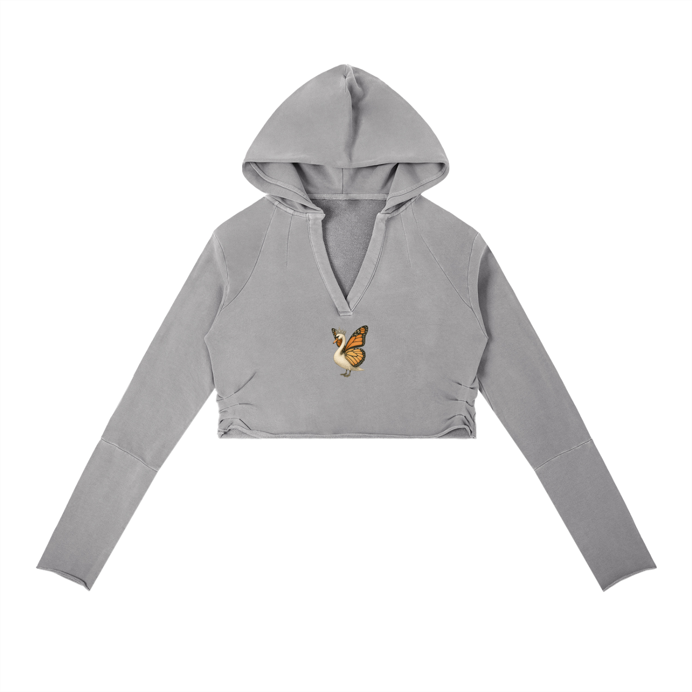 Butter Swan Vintage Raw Edge Hoodie