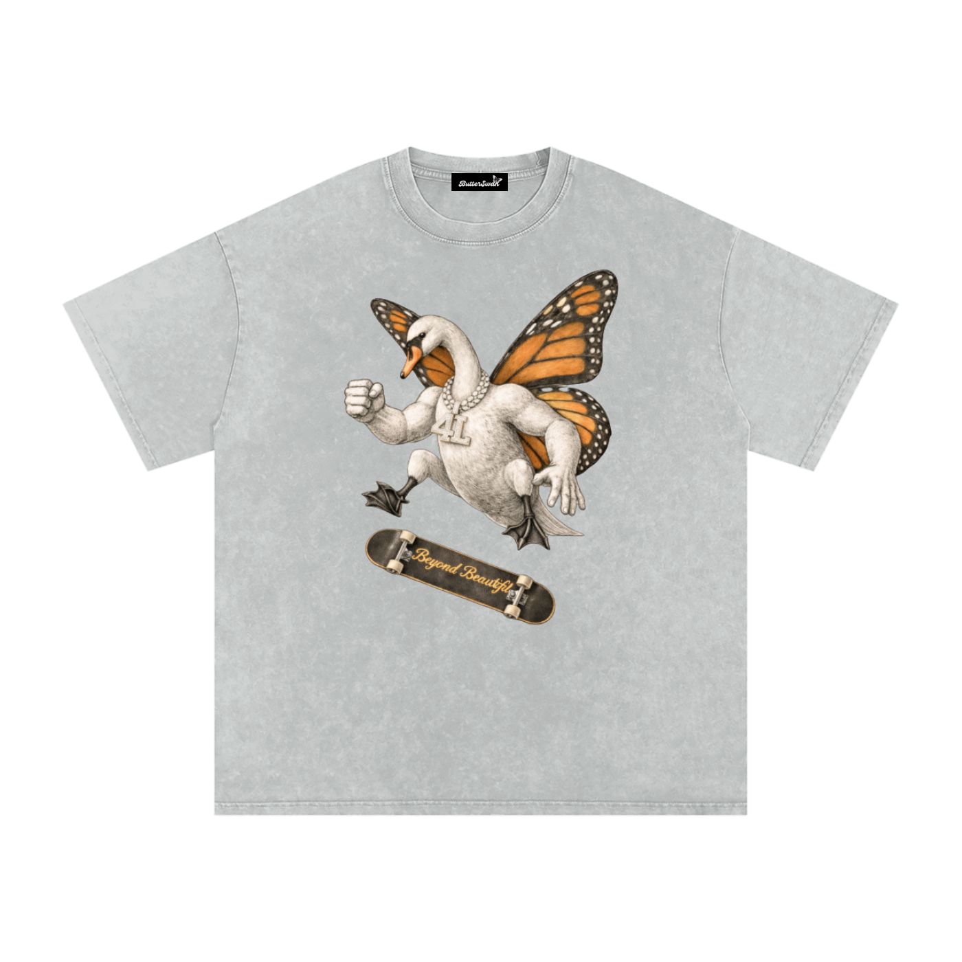 ButterSwan 'Skater' Cotton T-Shirt