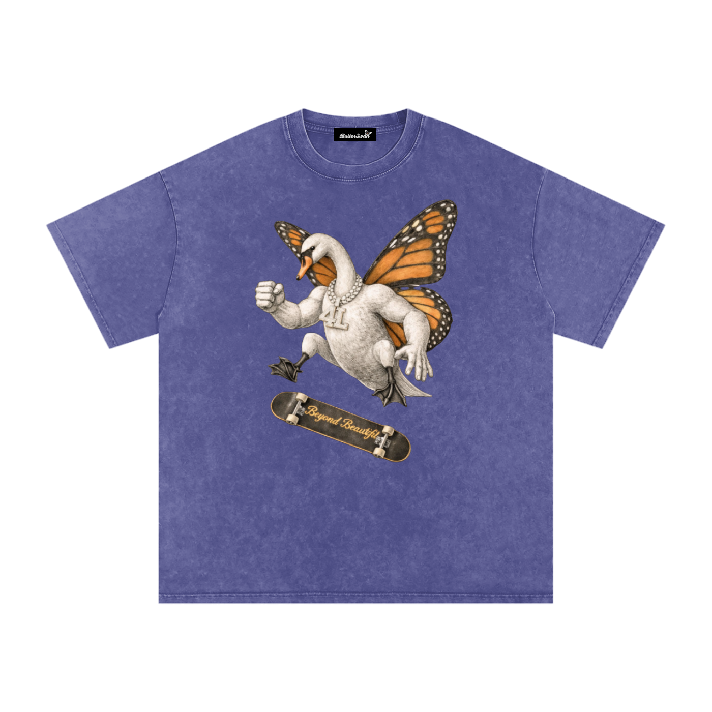 ButterSwan 'Skater' Cotton T-Shirt