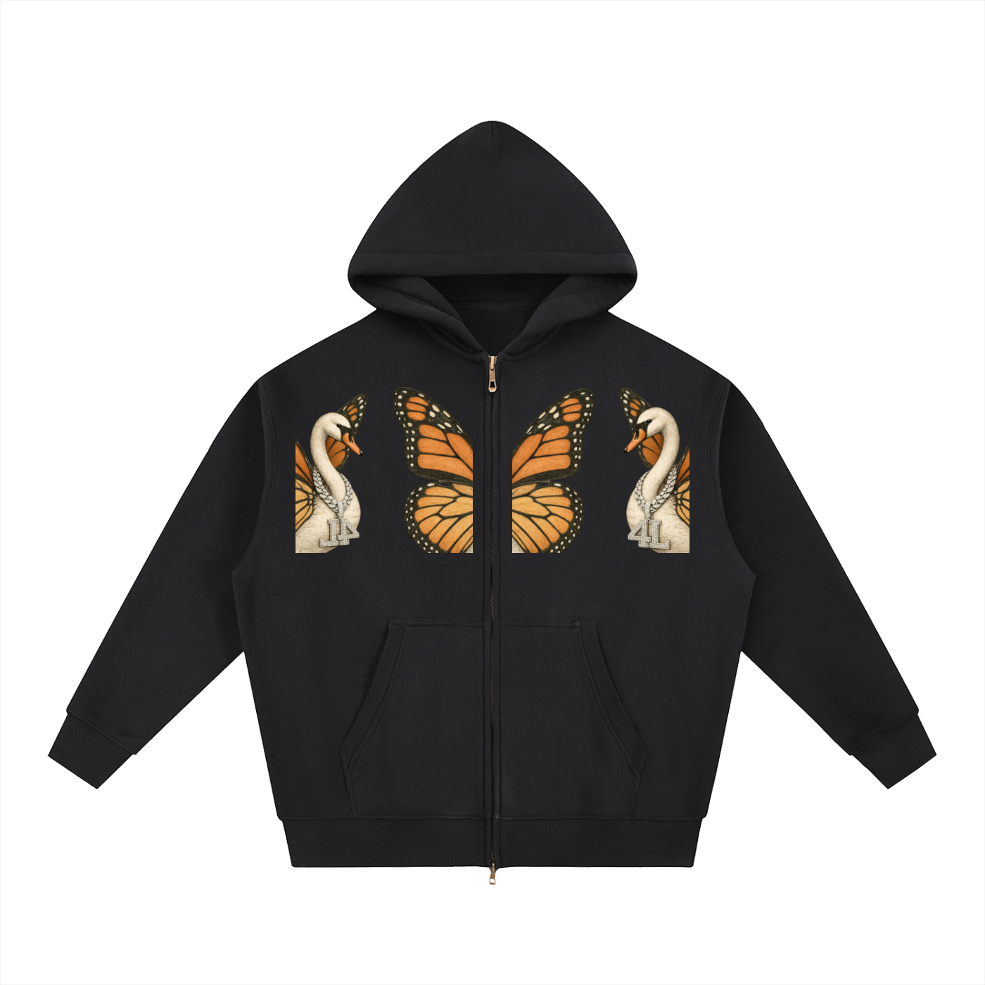 ButterSwan Oversized Fleece Boxy Hoodie