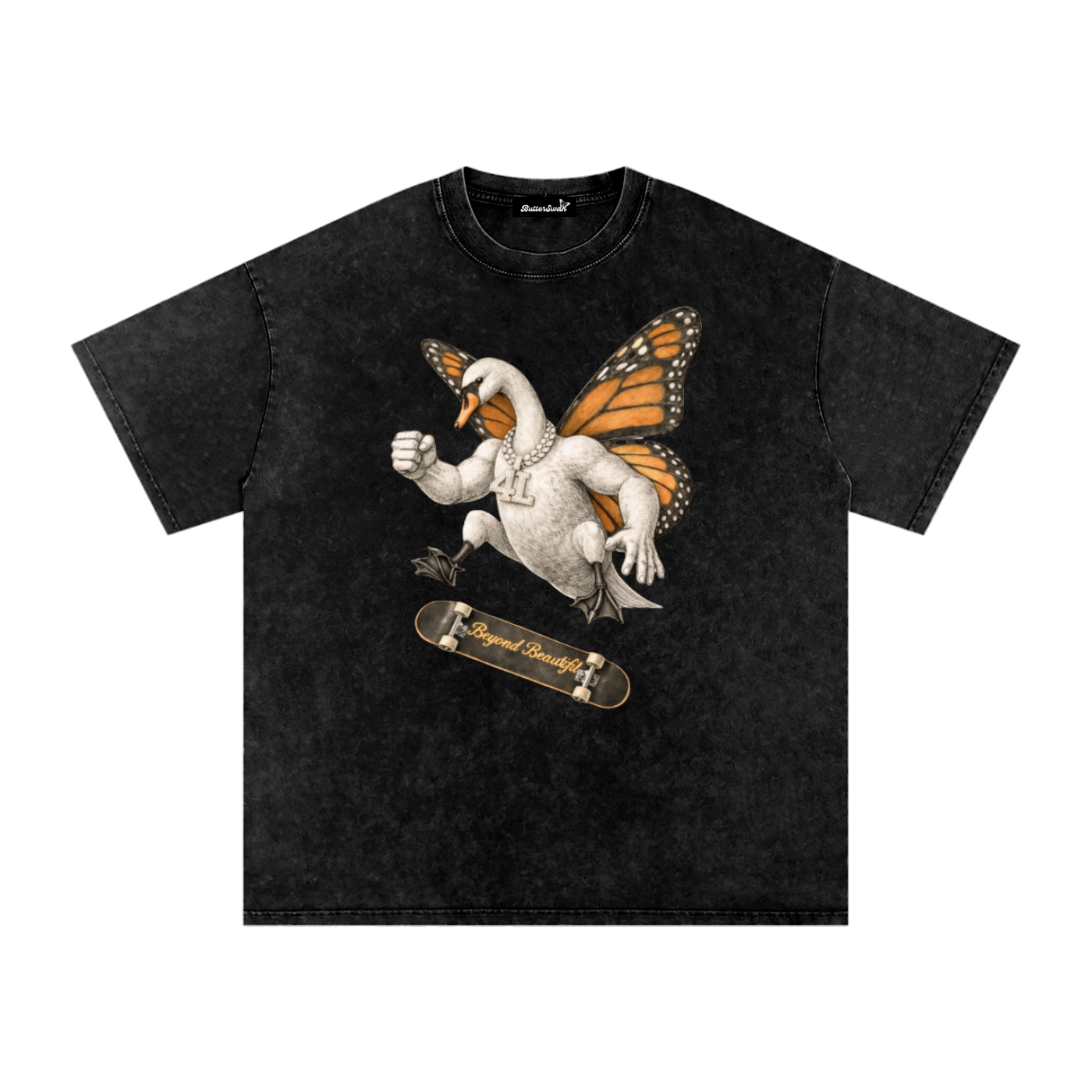 ButterSwan 'Skater' Cotton T-Shirt