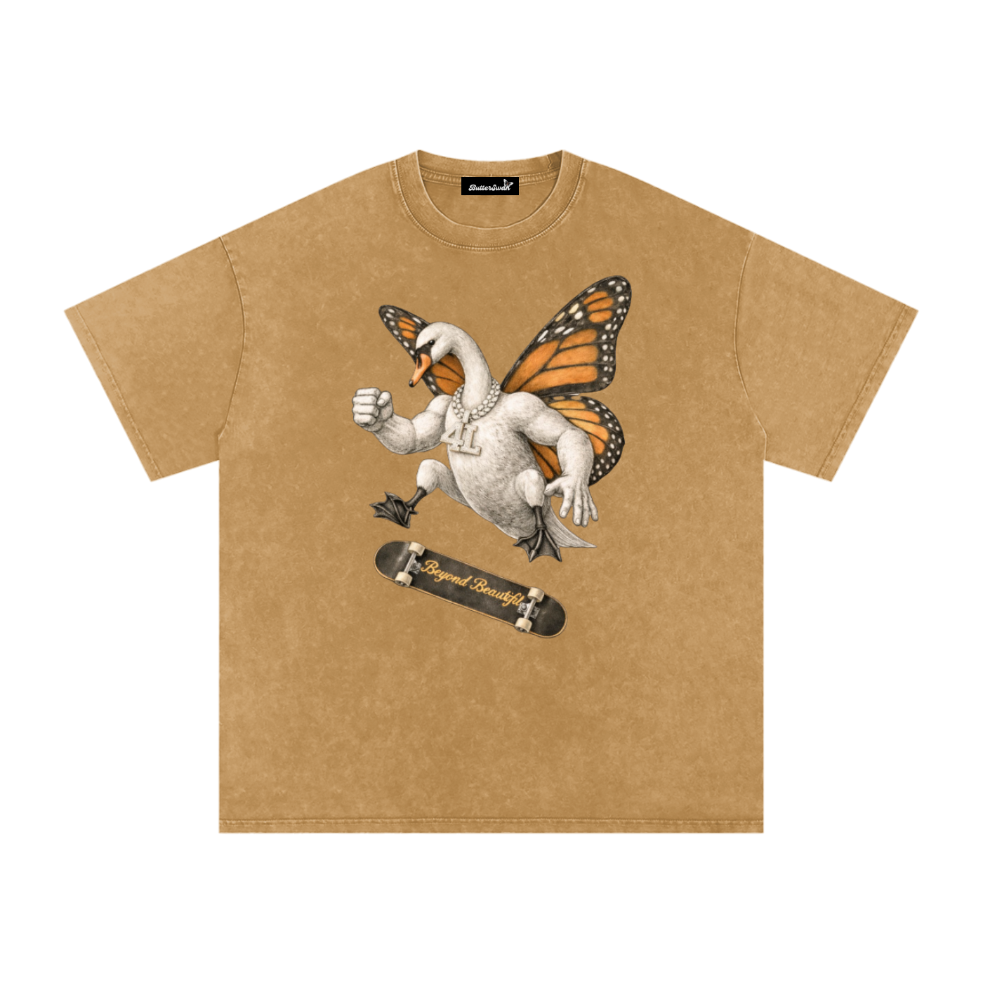 ButterSwan 'Skater' Cotton T-Shirt
