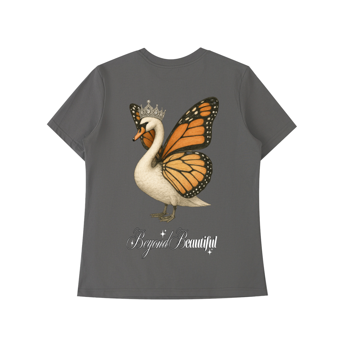 Butterswan beyond beautiful Queen T-Shirt