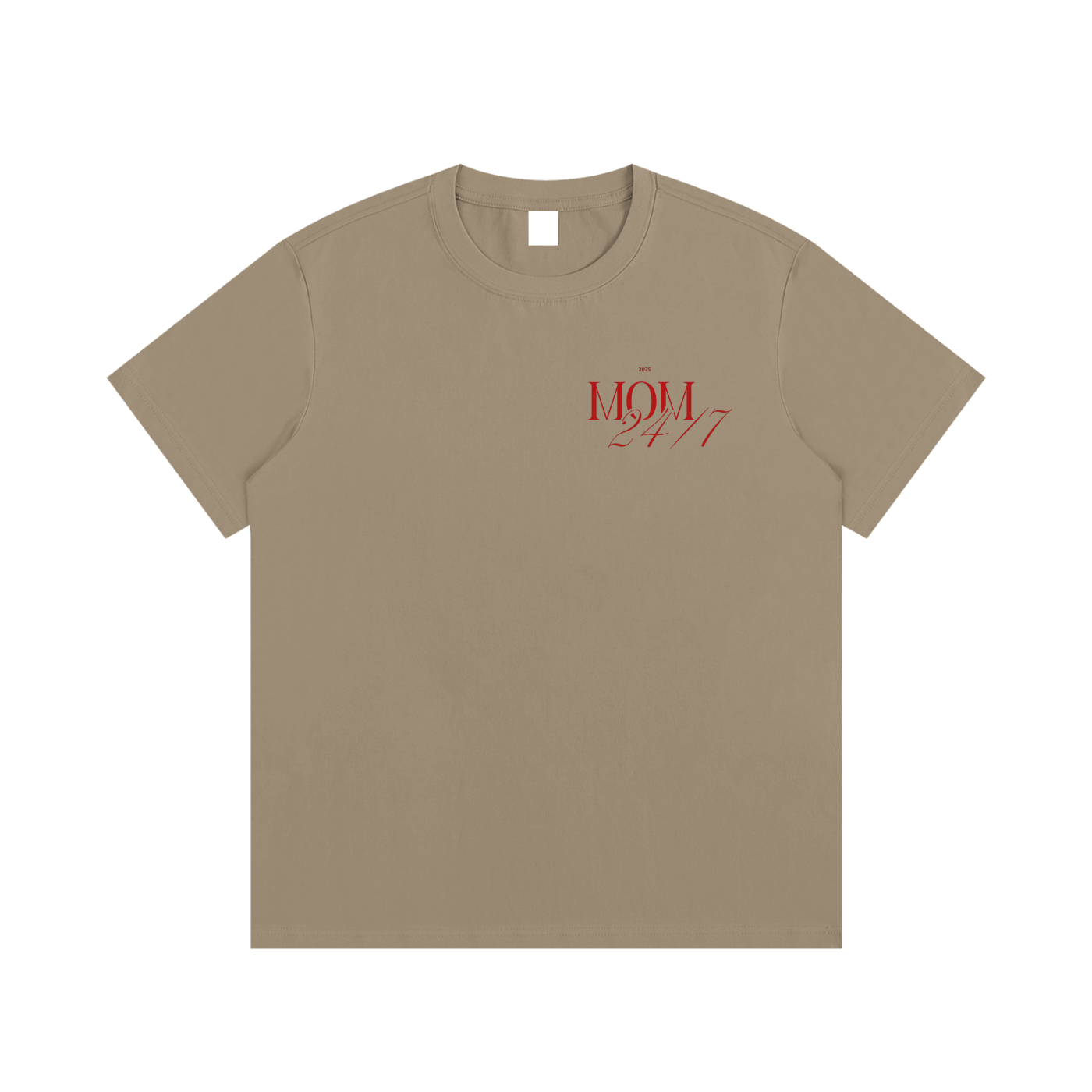 24/7 Mom T.G.Lion Cotton T-Shirt