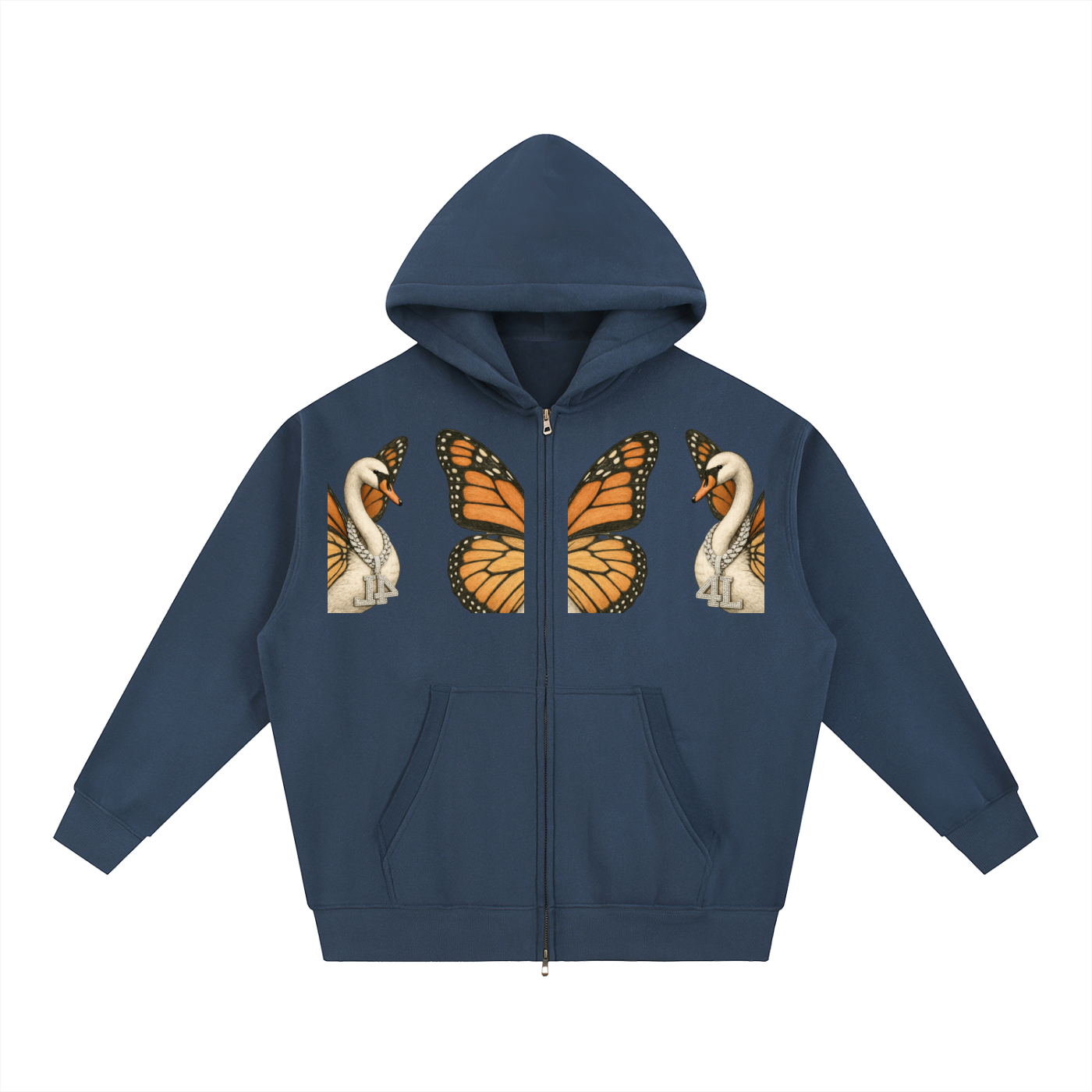 ButterSwan Oversized Fleece Boxy Hoodie