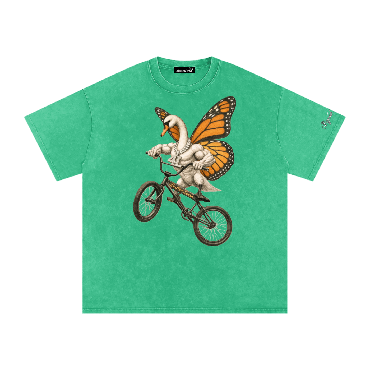 ButterSwan 'biker' Snow Washed T-Shirt