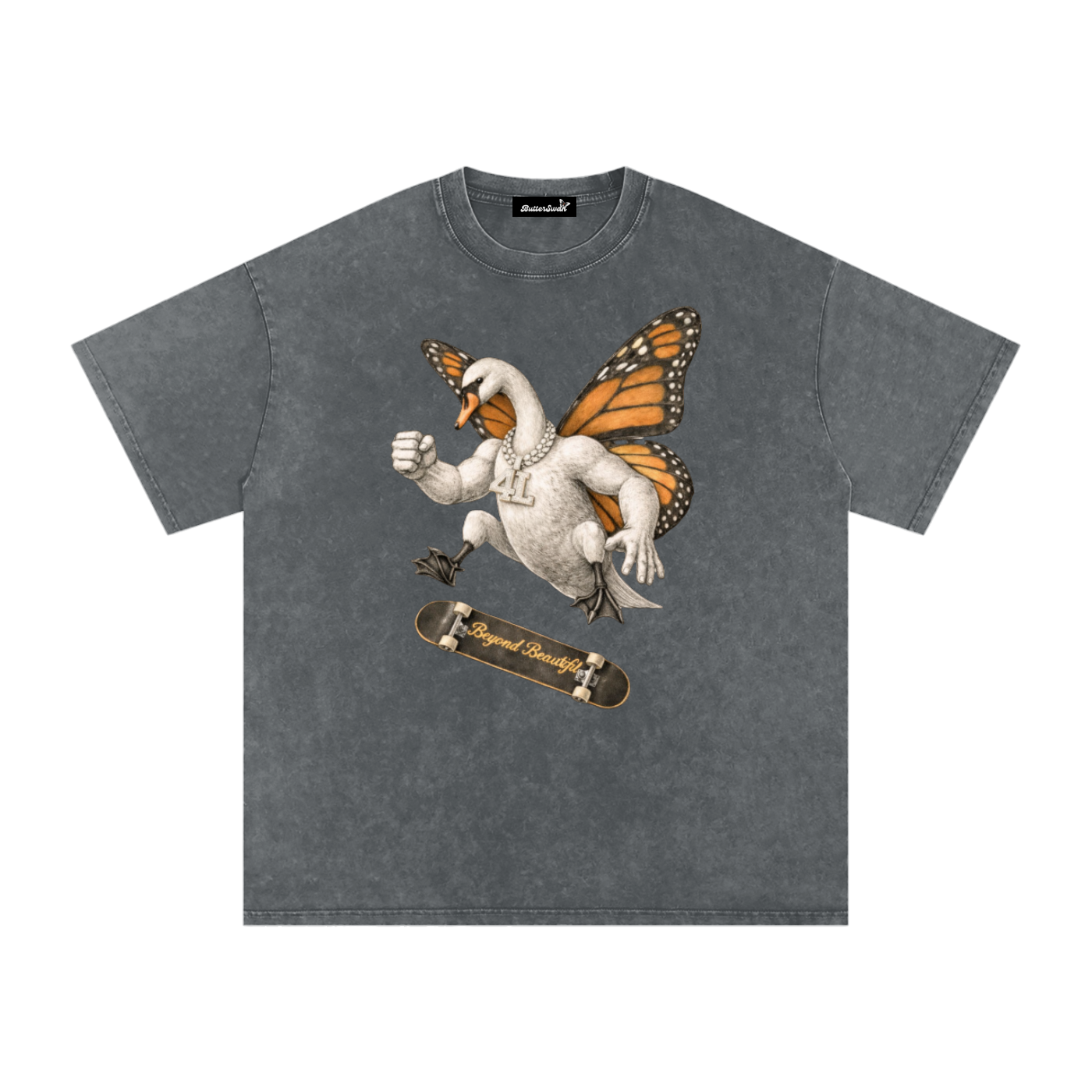 ButterSwan 'Skater' Cotton T-Shirt