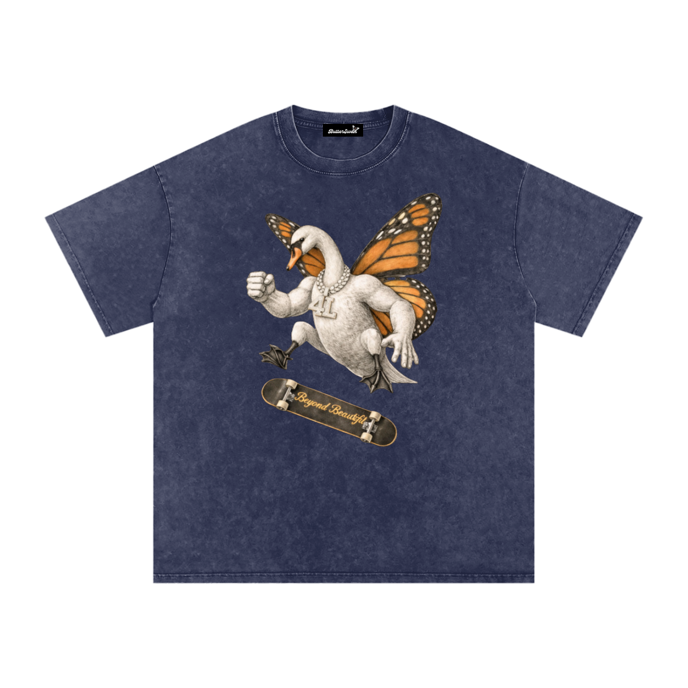 ButterSwan 'Skater' Cotton T-Shirt
