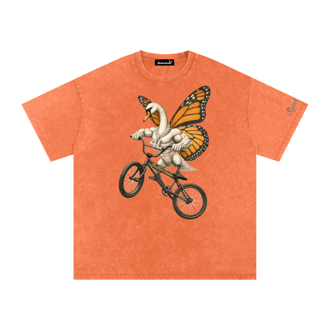 ButterSwan 'biker' Snow Washed T-Shirt