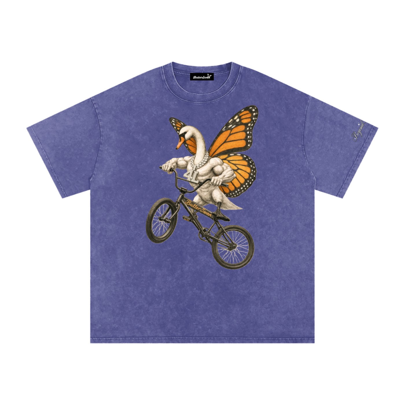 ButterSwan 'biker' Snow Washed T-Shirt