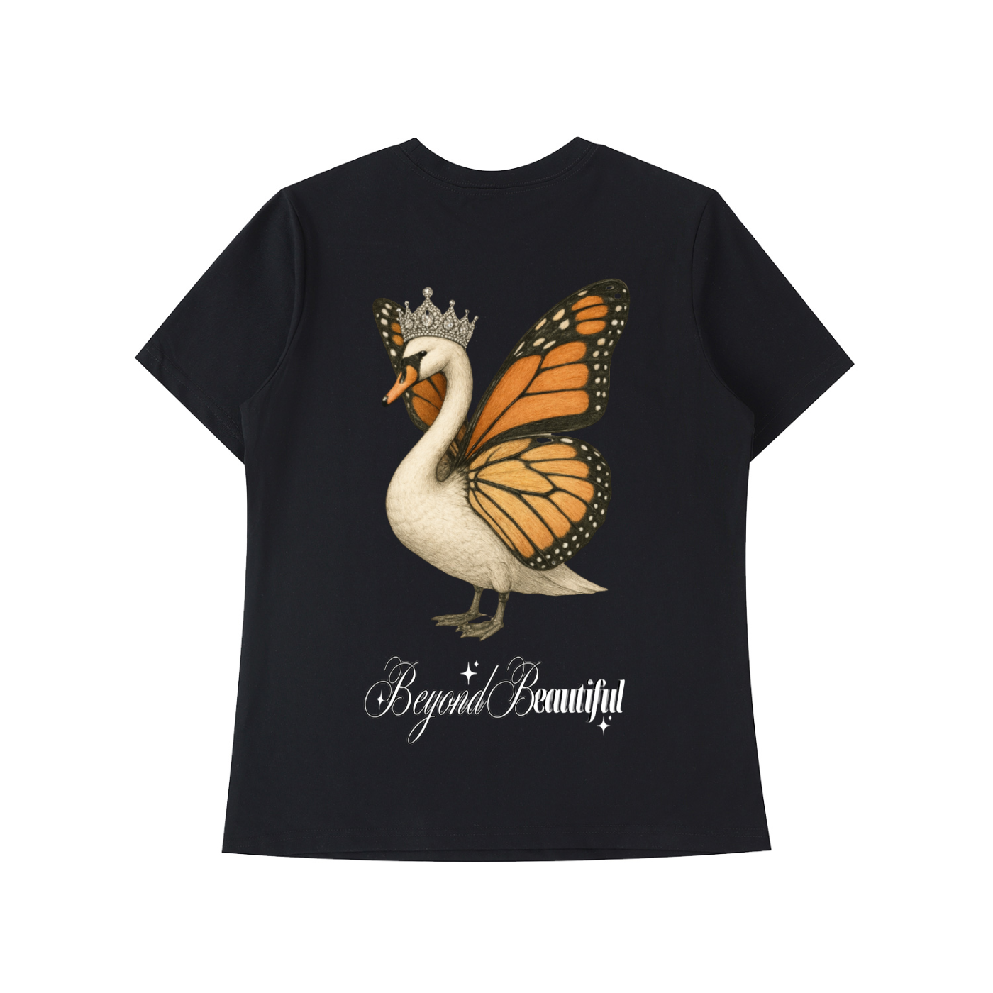 Butterswan beyond beautiful Queen T-Shirt