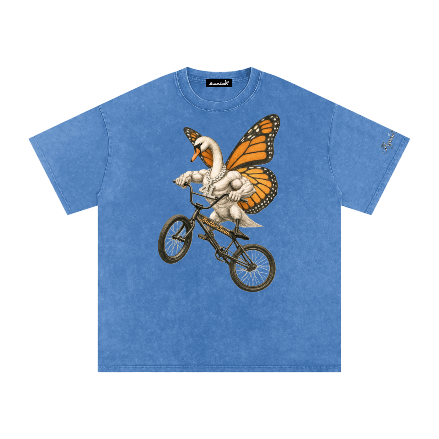 ButterSwan 'biker' Snow Washed T-Shirt