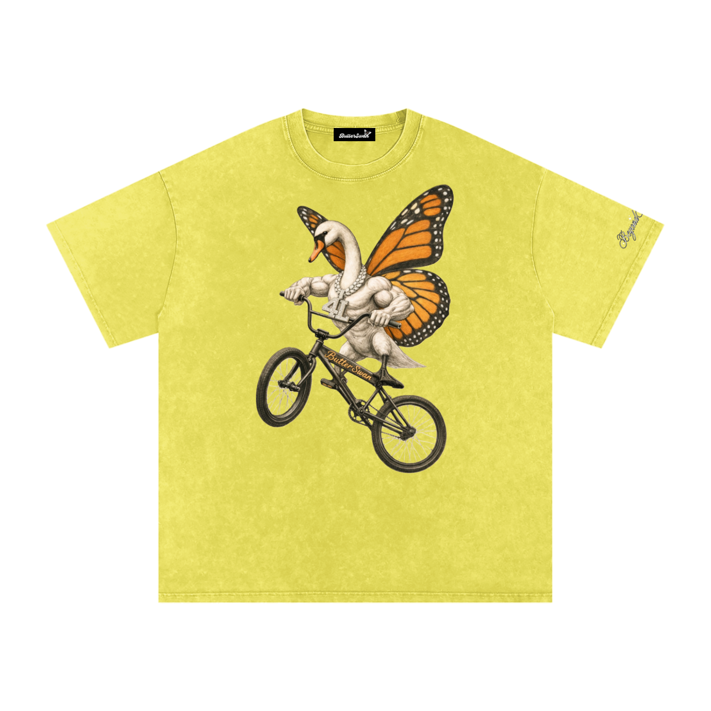 ButterSwan 'biker' Snow Washed T-Shirt