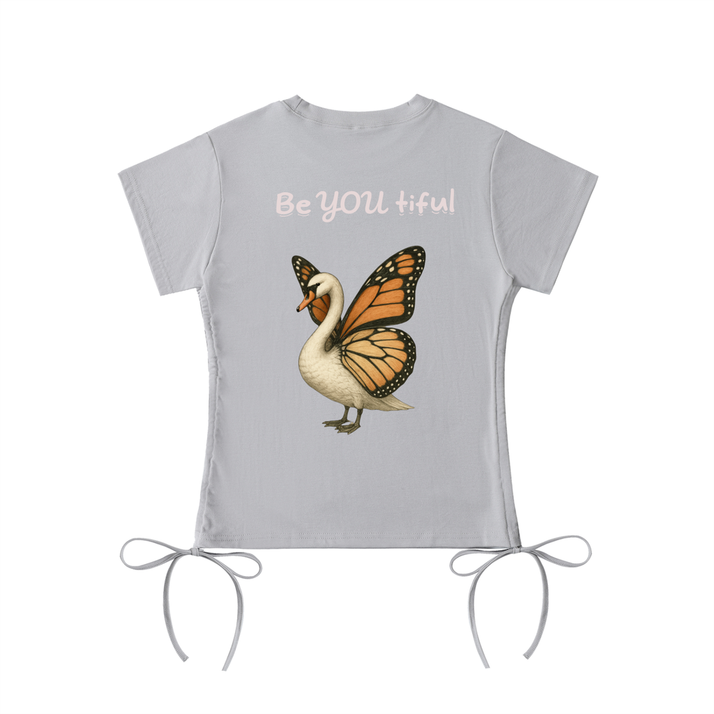 Butter swan Drawstring T-Shirt