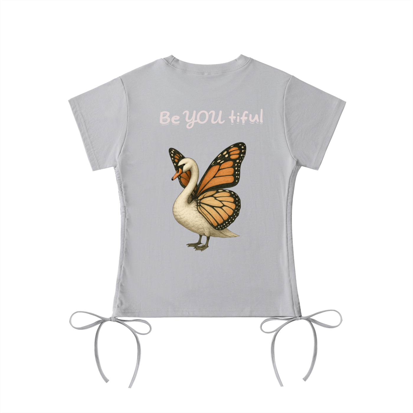 Butter swan Drawstring T-Shirt