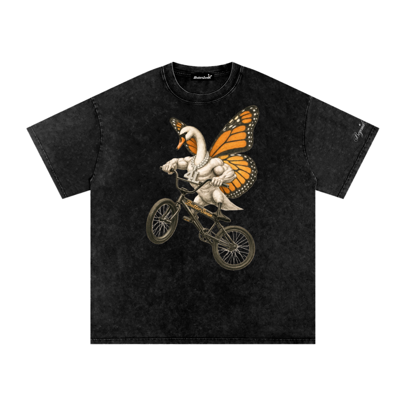 ButterSwan 'biker' Snow Washed T-Shirt