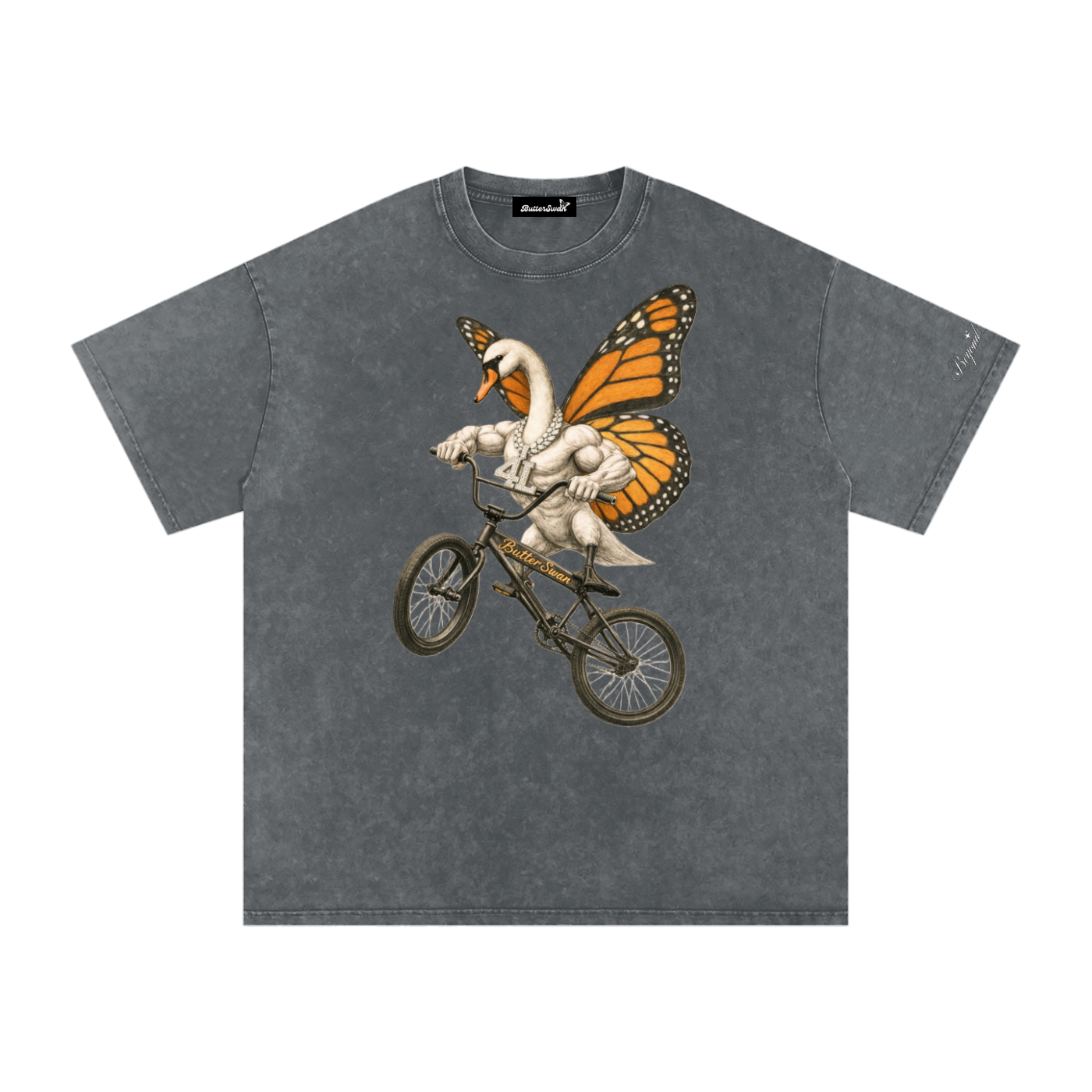 ButterSwan 'biker' Snow Washed T-Shirt