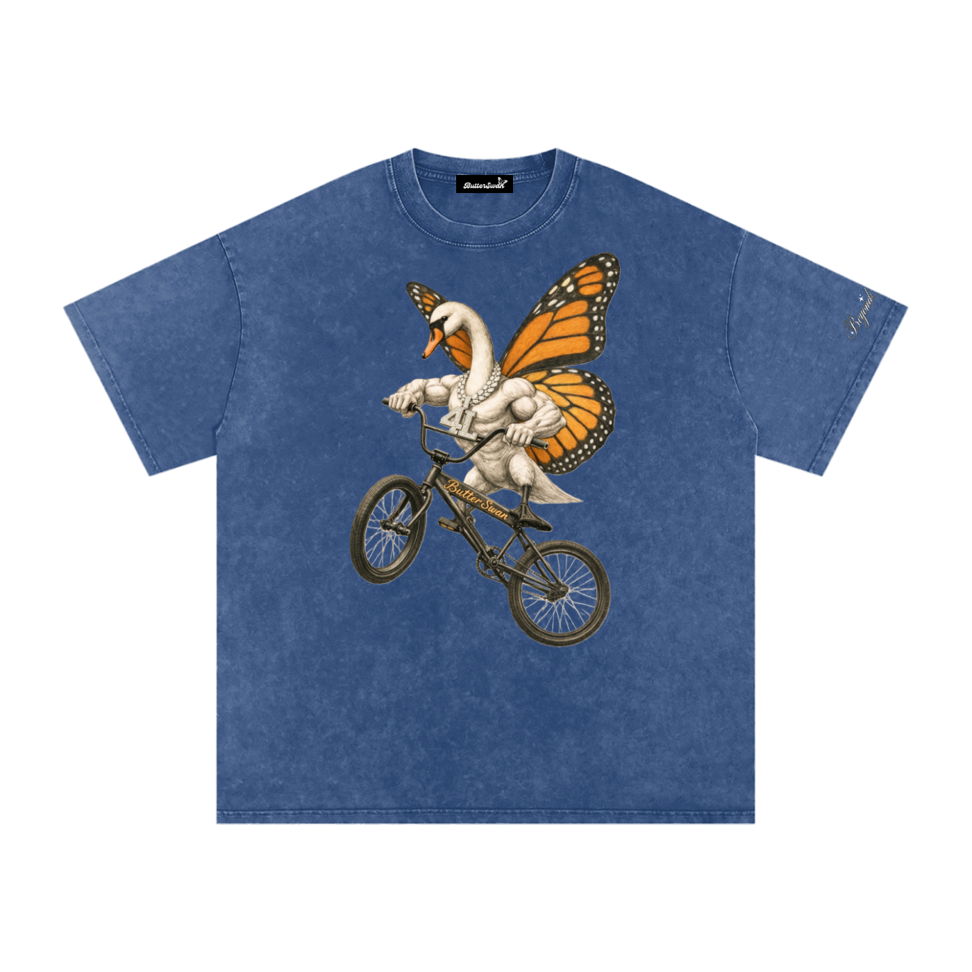 ButterSwan 'biker' Snow Washed T-Shirt