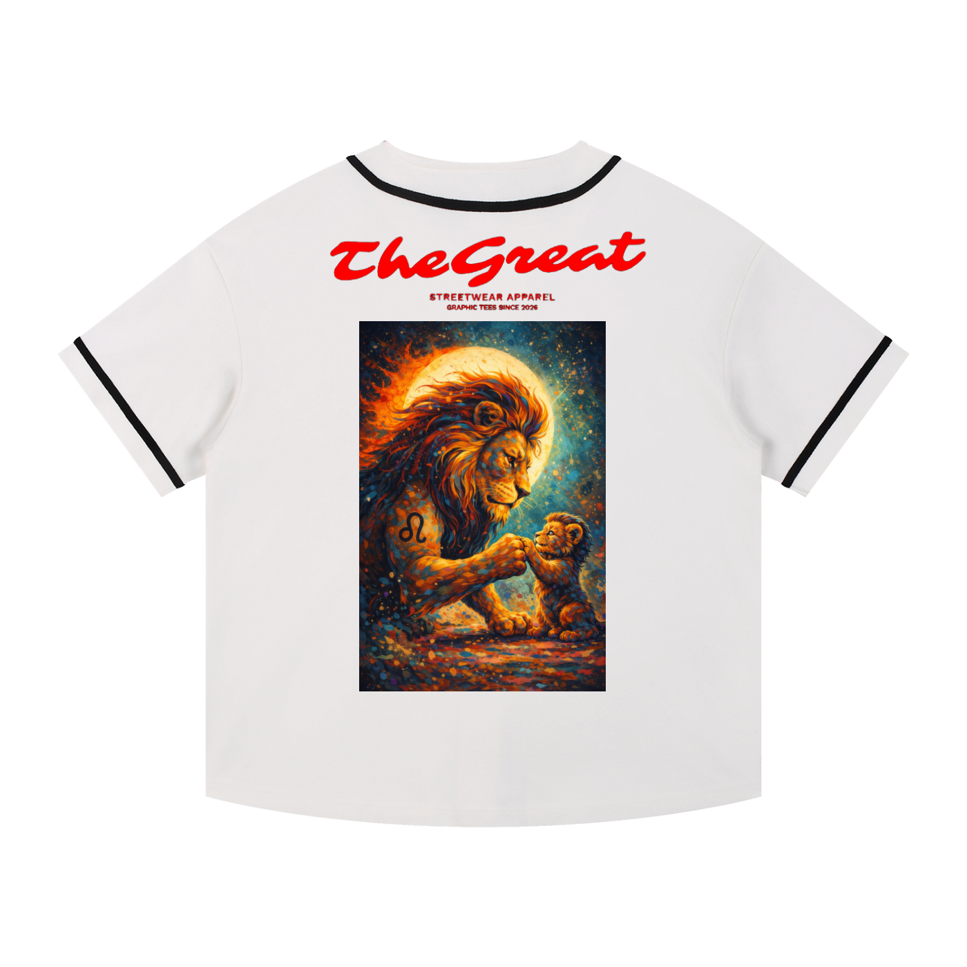 T.G.Lion  Button-Up Jersey