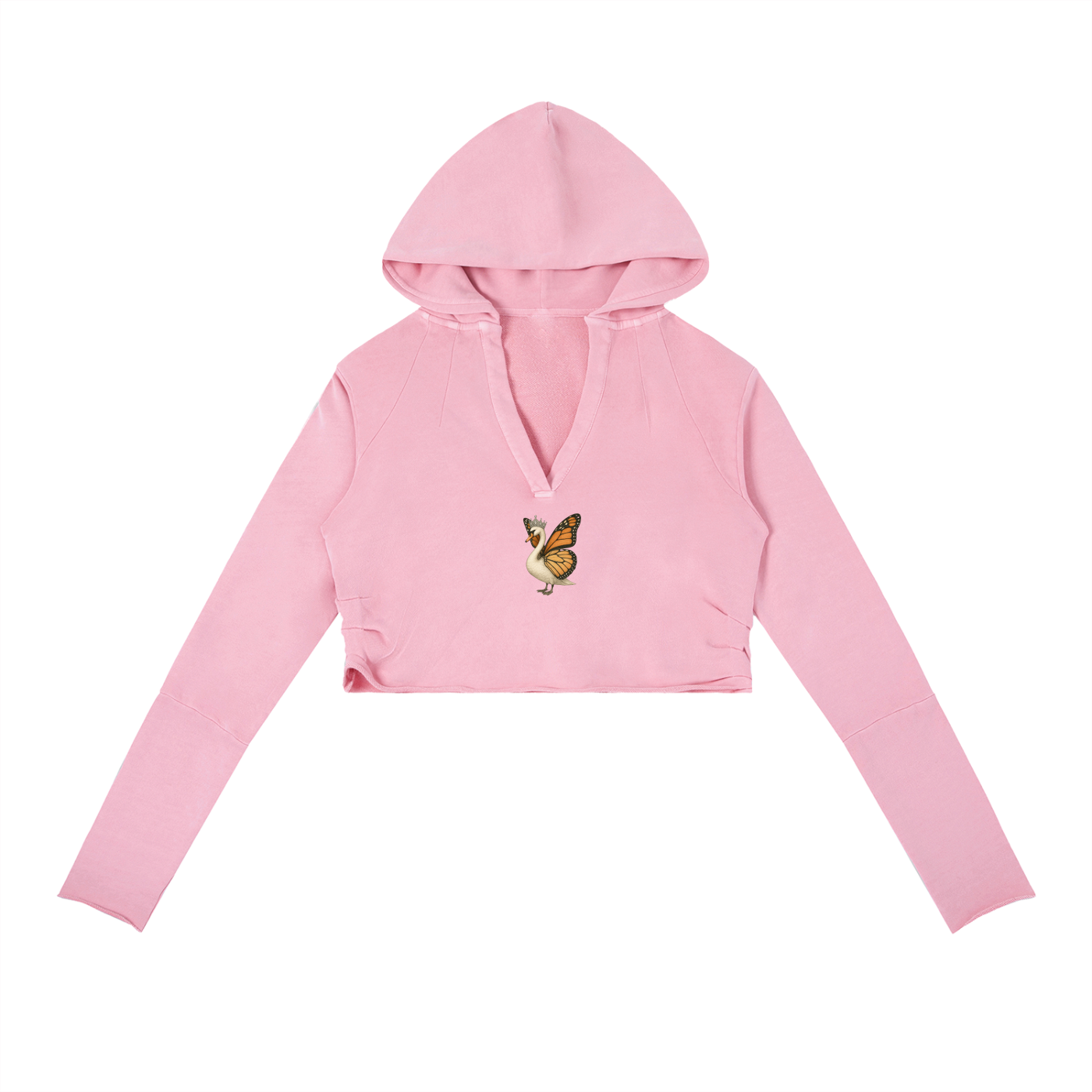 Butter Swan Vintage Raw Edge Hoodie