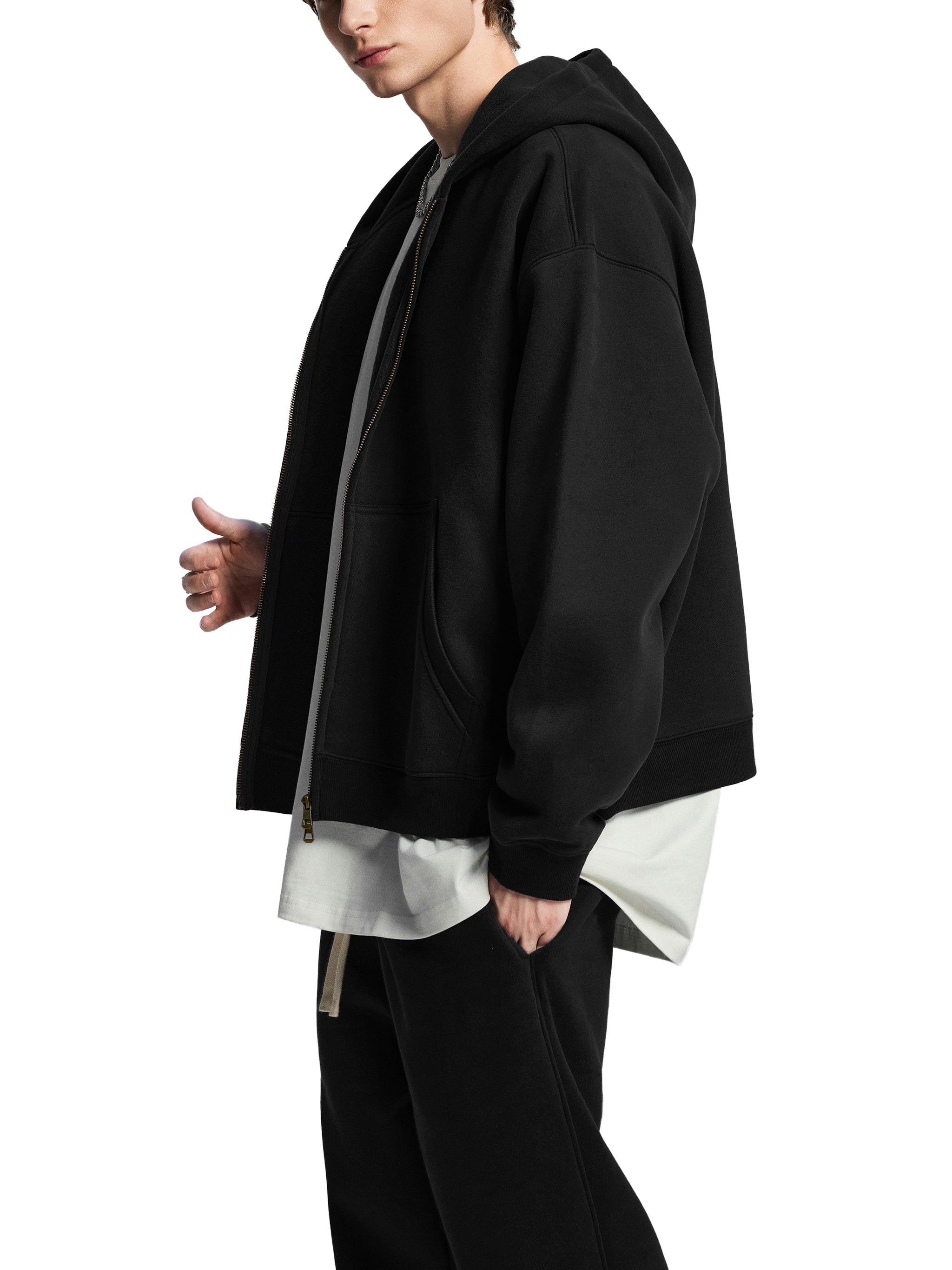 ButterSwan Oversized Fleece Boxy Hoodie