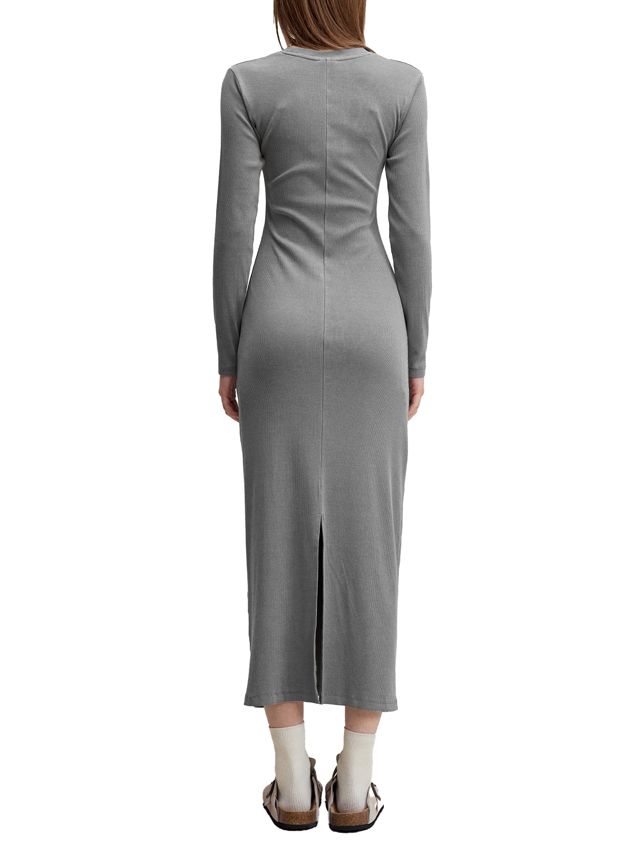 ButterSwan Dyed Washed Slit Maxi Dress