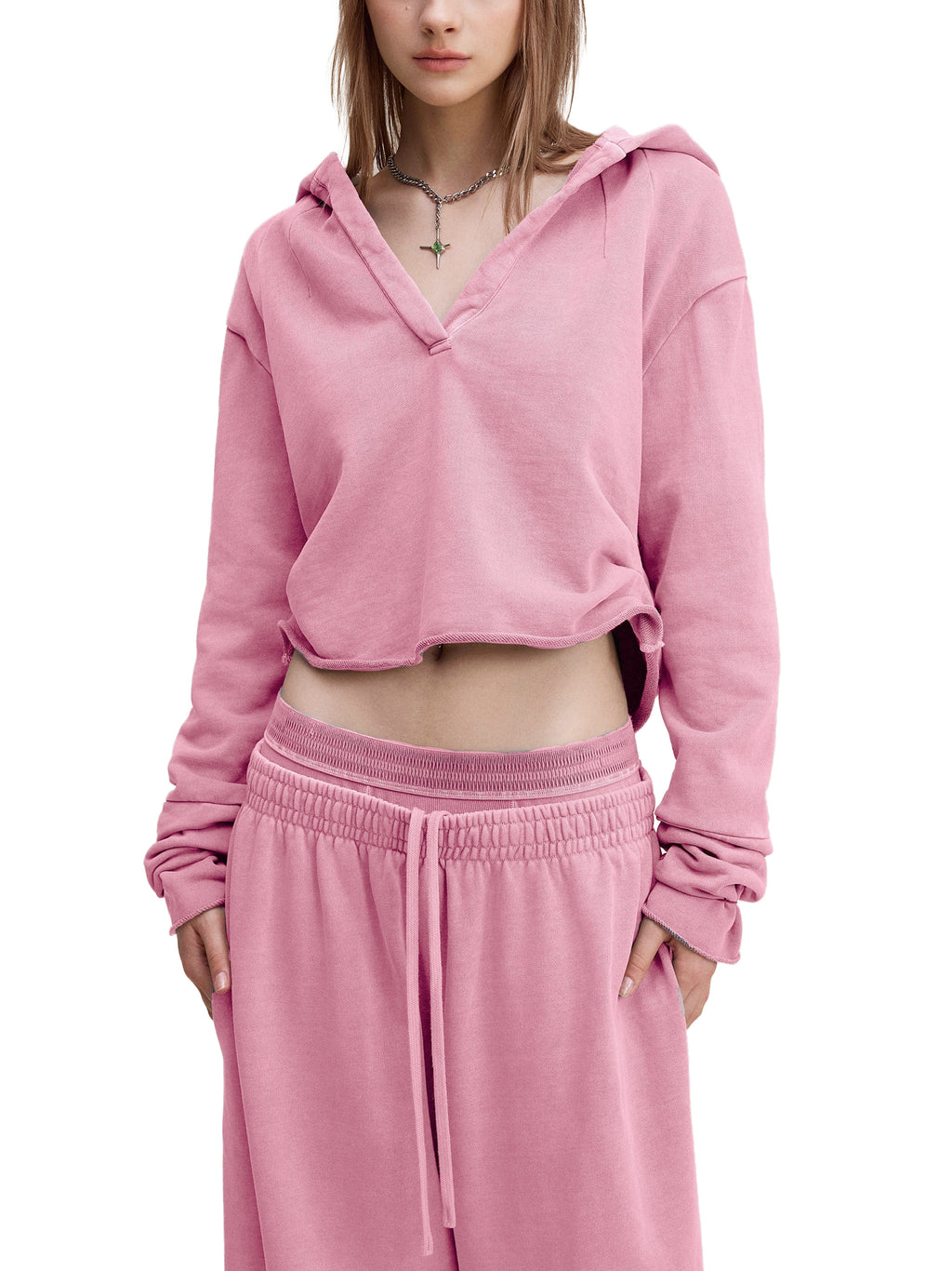 Butter Swan Vintage Raw Edge Hoodie