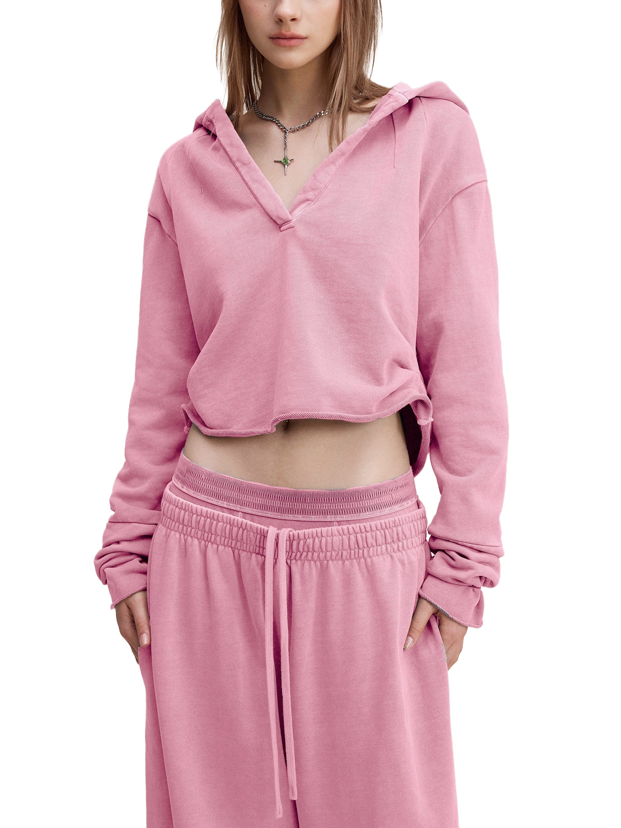 Butter Swan Vintage Raw Edge Hoodie