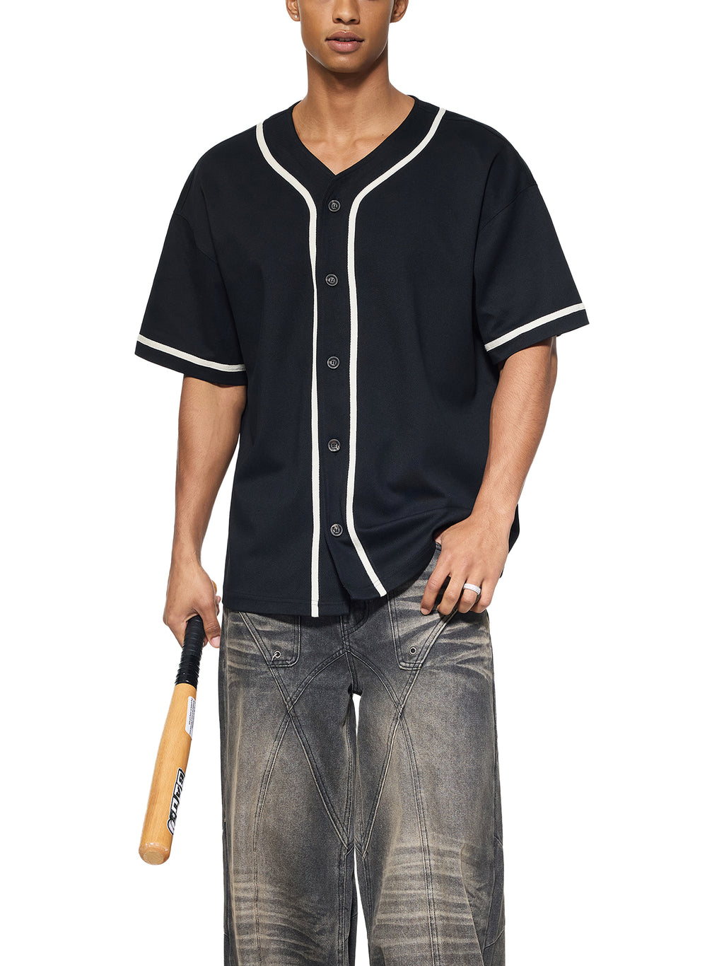 T.G.Lion  Button-Up Jersey