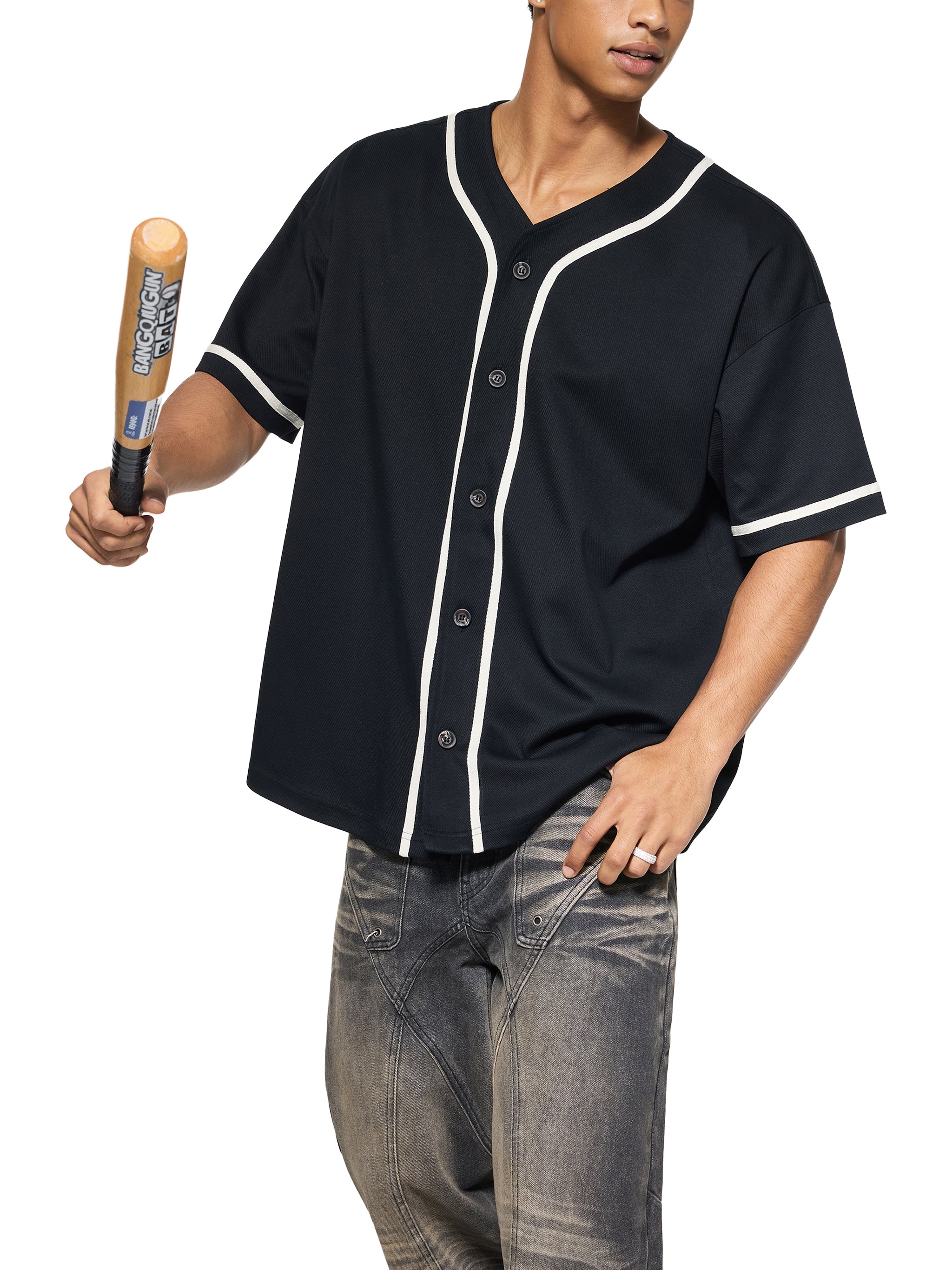 T.G.Lion  Button-Up Jersey